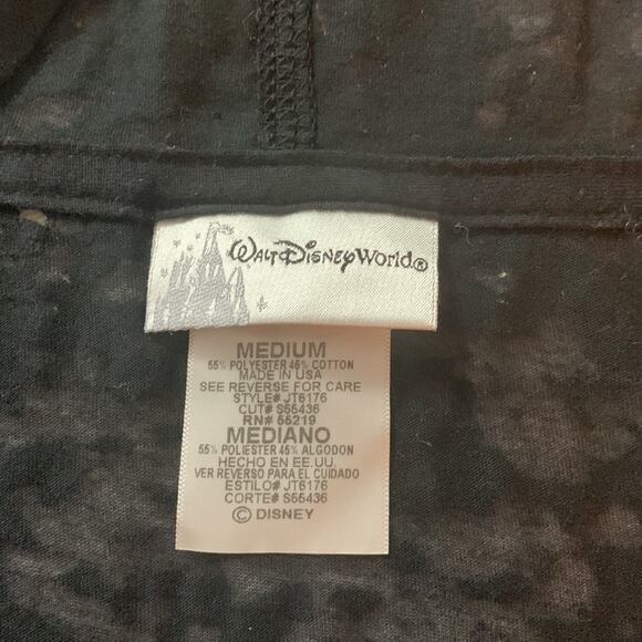 Disney womens medium Aerosmith rock n rollercoaster buronout long sleeve black - Picture 3 of 7